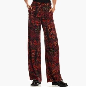 H&M Floral Wide Leg Pants